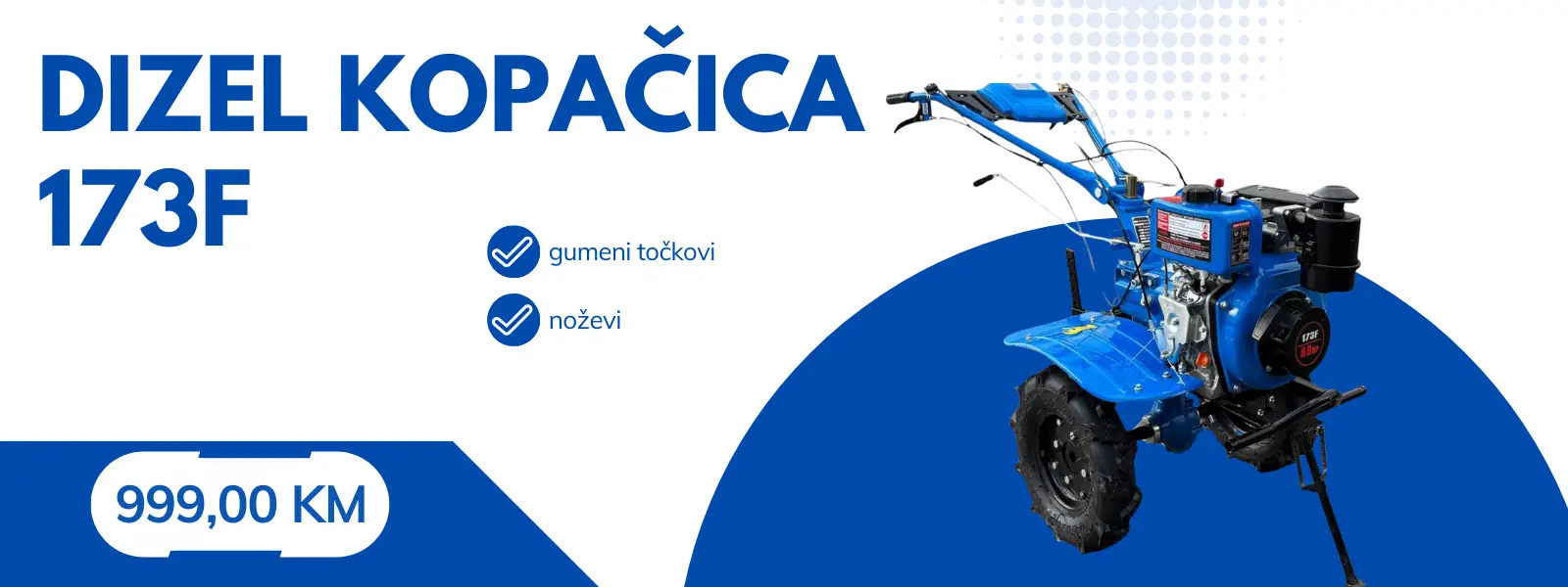 Dizel kopačica 173F