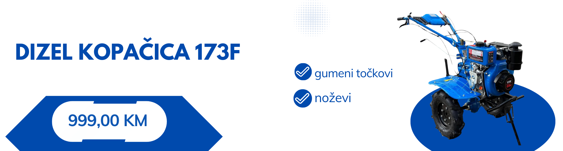Dizel Kopačica 173F